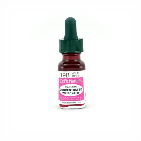 Dr. Ph. Martin's Radiant Concentrated Water Colour 15ml 19B Wild Rose