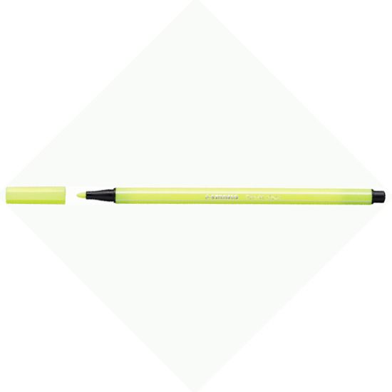 Stabilo Pen 68 Fluorescent Yellow
