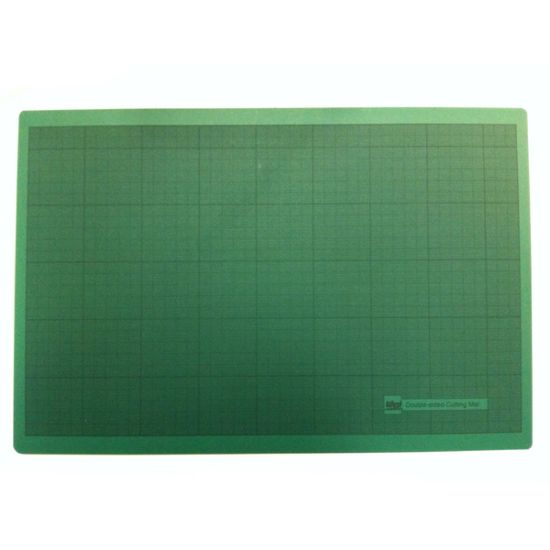 West Double Sided Green Cutting Mat A2