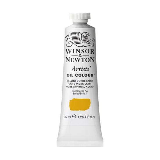 Winsor & Newton Artists Oil Paint 37ml Yellow Ochre Light Series 1