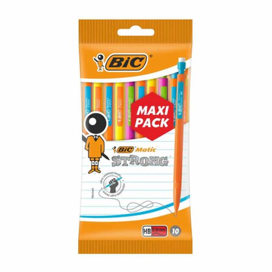 BiC Matic Mechanical Pencils Colour Pack of 10