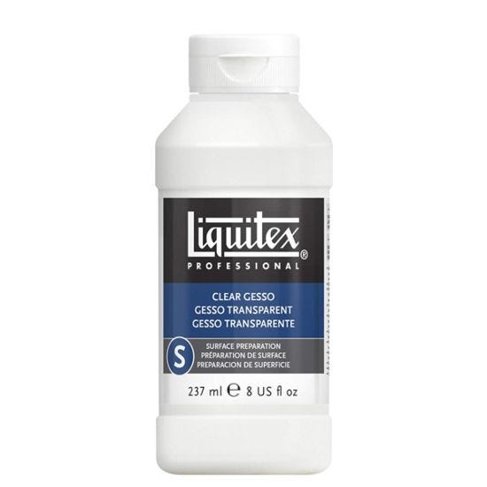 Liquitex Professional Clear Acrylic Gesso 237ml - 8oz