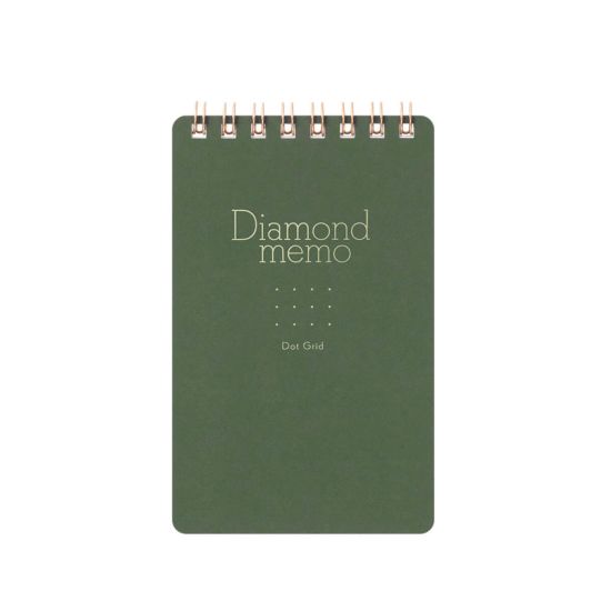 Midori Diamond Memo Dot Grid - Limited Edition - Green