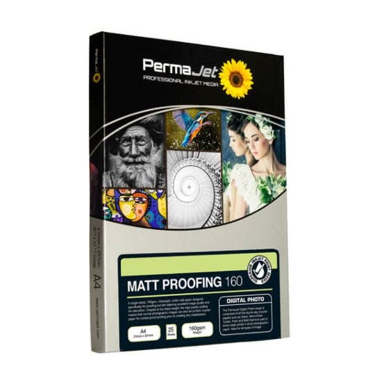PermaJet Inkjet Paper - Matt Proofing 160gsm