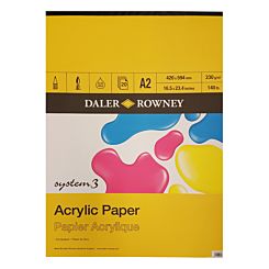 Daler-Rowney System 3 Acrylic Pad