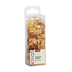 Pebeo Deco Red Brown Gilding Foil Flakes