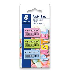 Staedtler Pastel Erasers Triple Pack Front