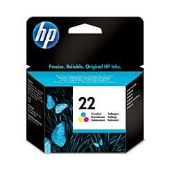 HP Printer Ink Cartridge 22 Single Tricolour Box London Graphic Centre