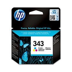 HP Printer Ink Cartridge 343 Single Tri-Colour Box London Graphic Centre