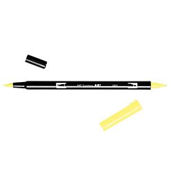 Tombow ABT Dual Brush Pen Pale Yellow 062 Open