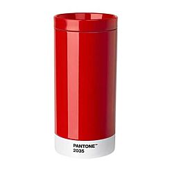 Pantone Official To Go Travel Mug Stainless Steel - Red 2035