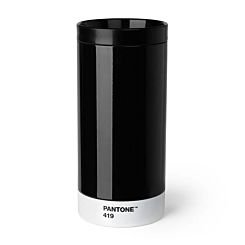 Pantone Official To Go Travel Mug Stainless Steel - Black 419