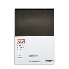London Graphic Centre Grey Paper A3 Pad 130gsm Front