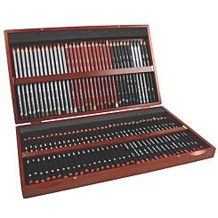 Derwent Sketching Set of 72 Pencils in Wooden Box | London Graphic Centre