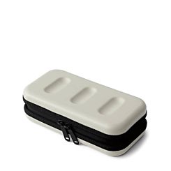 Ivory Hightide Small Nahe Hard Shell Charger Storage Case Side View
