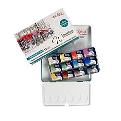 Rosa Gallery Watercolours - Urban Sketching - Set of 12 Assorted Whole Pans